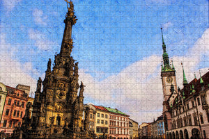 Czech Olomouc Jigsaw Puzzle Wooden 1000 Piece