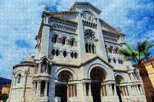 Cathedral Monaco Jigsaw Puzzle Wooden 1000 Piece