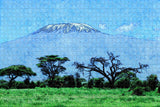 Kilimanjaro Amboseli Kenya Jigsaw Puzzle Wooden 1000 Piece