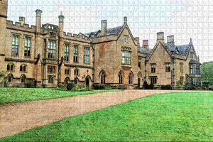 UK England Nottingham Newstead Abbey Jigsaw Puzzle Wooden 1000 Piece