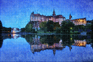 Germany Castle Sigmaringen Jigsaw Puzzle Wooden 1000 Piece