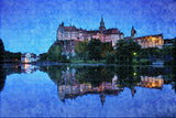 Germany Castle Sigmaringen Jigsaw Puzzle Wooden 1000 Piece