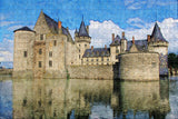 France Castle Sully Sur Loire Jigsaw Puzzle Wooden 1000 Piece