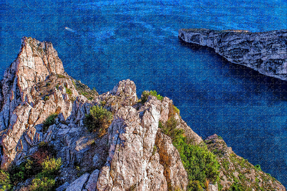 France Calanque Marseille Jigsaw Puzzle Wooden 1000 Piece