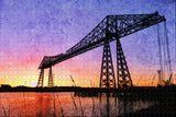 UK England Transporter Bridge Middlesbrough Jigsaw Puzzle Wooden 1000 Piece