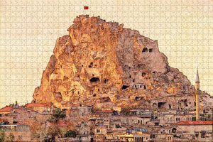 Turkey Uchisar Cappadocia Jigsaw Puzzle Wooden 1000 Piece