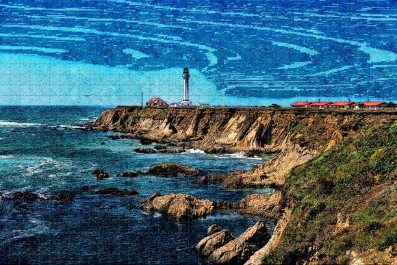 Point Arena Lighthouse USA Jigsaw Puzzle Wooden 1000 Piece