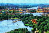 Sweden Stockholm Old Town Jigsaw Puzzle Wooden 1000 Piece