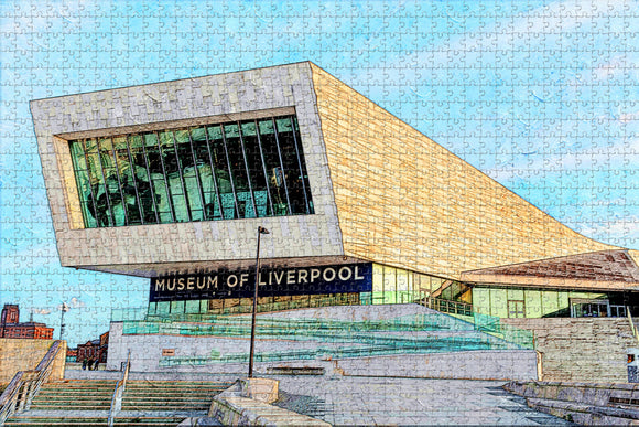 UK England Museum of Liverpool Jigsaw Puzzle Wooden 1000 Piece