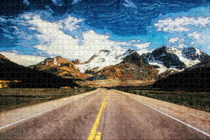 Canada Icefields Parkway Jigsaw Puzzle Wooden 1000 Piece