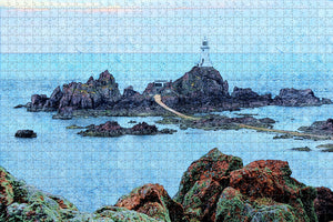 UK England Corbiere Lighthouse Jersey Jigsaw Puzzle Wooden 1000 Piece