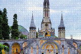 France Sanctuaire Notre Dame de Lourdes Jigsaw Puzzle Wooden 1000 Piece