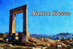 Greece Temple of Apollo Naxos Jigsaw Puzzle Wooden 1000 Piece