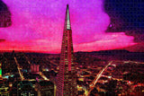 San Francisco Transamerica Pyramid USA Jigsaw Puzzle Wooden 1000 Piece