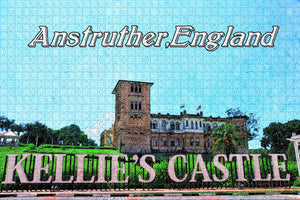 UK England Anstruther Kellie Castle Jigsaw Puzzle Wooden 1000 Piece