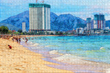 Vietnam My Khe Beach Da Nang Jigsaw Puzzle Wooden 1000 Piece