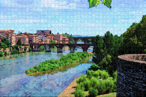 France Albi Jigsaw Puzzle Wooden 1000 Piece