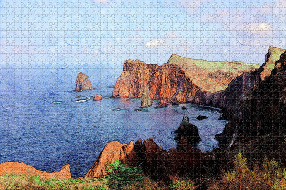 Portugal Madeira Funchal Jigsaw Puzzle Wooden 1000 Piece