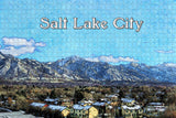 Salt Lake City Utah USA Jigsaw Puzzle Wooden 1000 Piece