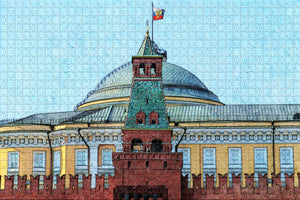 Russia Lenin Mausoleum Moscow Jigsaw Puzzle Wooden 1000 Piece