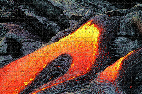 Volcanoes National Park Hawaii USA Jigsaw Puzzle Wooden 1000 Piece