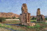 Egypt Colossi of Memnon Luxor Jigsaw Puzzle Wooden 1000 Piece