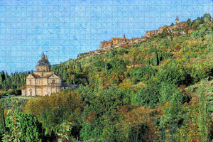 Montepulciano San Biagio Italy Jigsaw Puzzle Wooden 1000 Piece