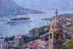 Kotor¡¯s Castle Of San Giovanni Montenegro Jigsaw Puzzle Wooden 1000 Piece