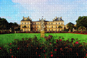 France Luxembourg Gardens Paris Jigsaw Puzzle Wooden 1000 Piece