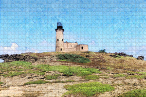 Mauritius Lighthouse Jigsaw Puzzle Wooden 1000 Piece