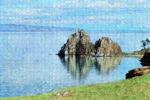 Russia Lake Baikal Irkutsk Jigsaw Puzzle Wooden 1000 Piece