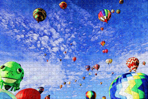 Balloon Fiesta Albuquerque New Mexico USA Jigsaw Puzzle Wooden 1000 Piece