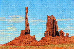 America USA Rocky Towers Monument Valley Utah Jigsaw Puzzle Wooden 1000 Piece