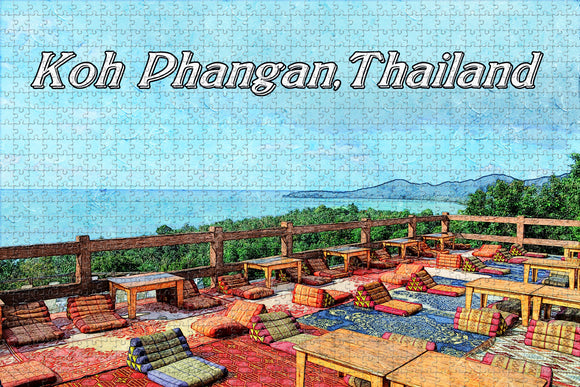 Thailand Koh Phangan Jigsaw Puzzle Wooden 1000 Piece