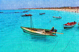 Beach of Santa Maria Cape Verde Jigsaw Puzzle Wooden 1000 Piece