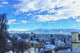 Austria Klagenfurt Jigsaw Puzzle Wooden 1000 Piece