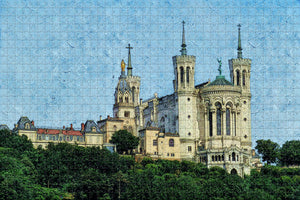 France Fourviere Hill Lyon Jigsaw Puzzle Wooden 1000 Piece