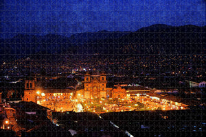 Historical center Cusco Peru Jigsaw Puzzle Wooden 1000 Piece