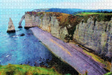 France Etretat Cliff Jigsaw Puzzle Wooden 1000 Piece