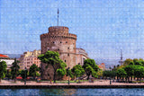 Greece White Tower of Thessaloniki Jigsaw Puzzle Wooden 1000 Piece