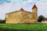 Estonia Kuressaare Castle Saaremaa Jigsaw Puzzle Wooden 1000 Piece