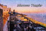 Morocco Medina of Tangier Jigsaw Puzzle Wooden 1000 Piece