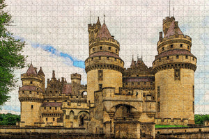 France Pierrefonds Castle Oise Jigsaw Puzzle Wooden 1000 Piece