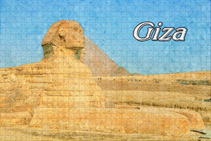 Egypt The Pyramids of Giza Jigsaw Puzzle Wooden 1000 Piece