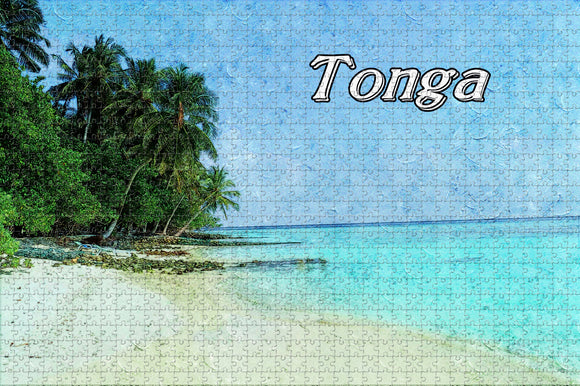 Tonga Jigsaw Puzzle Wooden 1000 Piece