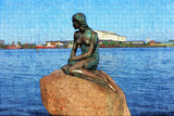 Denmark The Little Mermaid Copenhagen Jigsaw Puzzle Wooden 1000 Piece