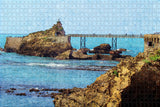 France Rock of the Virgin Biarritz Jigsaw Puzzle Wooden 1000 Piece