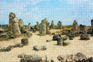 Bulgaria Varna Pobitite The Stone Desert Jigsaw Puzzle Wooden 1000 Piece