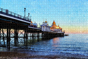 UK England Eastbourne Pier Jigsaw Puzzle Wooden 1000 Piece