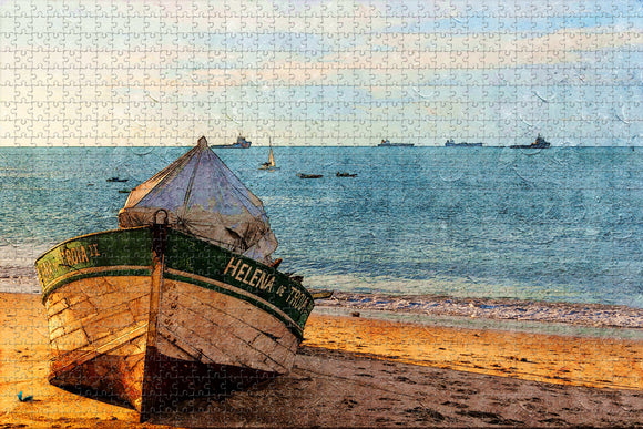 Brazil Fortaleza Beach Jigsaw Puzzle Wooden 1000 Piece